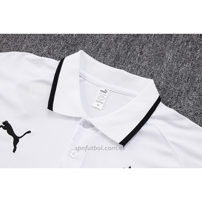 Camiseta Polo del Borussia Dortmund 2023-2024 Blanco